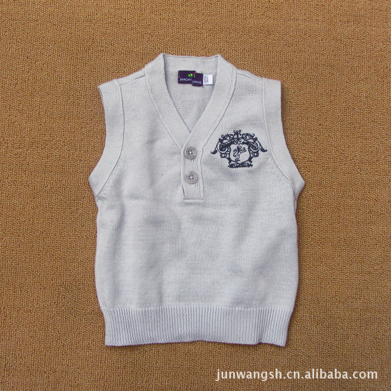 【SerGeNTMaJoR 原单全棉<em>马甲</em> <em>童装</em> 2-<em>7岁</em>】