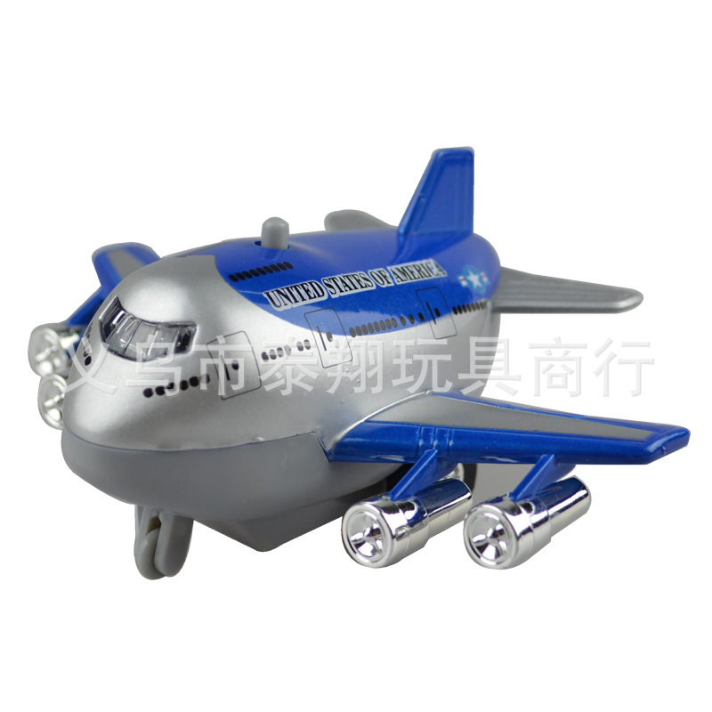 声光版 迷你合金飞机合金客机 飞机模型 图片