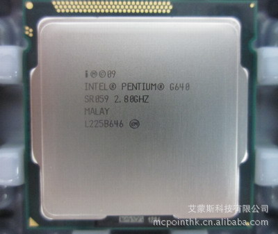 intel cpu pentium® processor g640