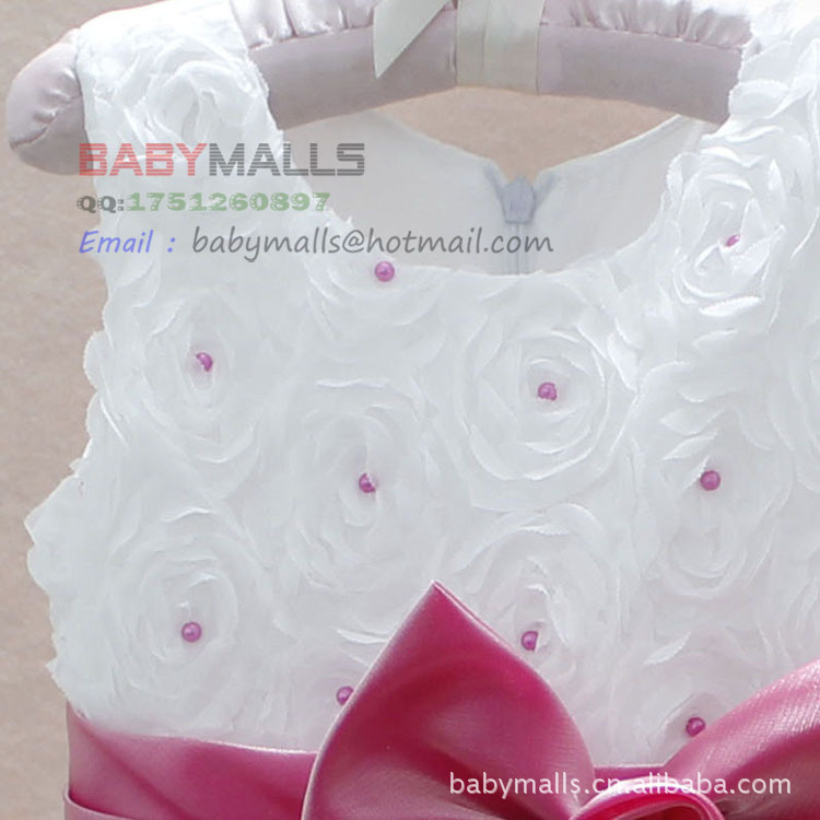 <em>女儿童礼服</em> 梅色公主裙 花童婚纱 舞台表演ros