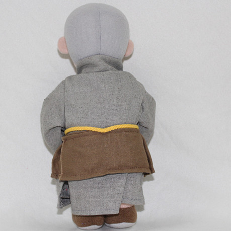 厂家供应毛绒和尚公仔玩具 聪明的一休哥毛绒