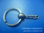珠子钥匙圈 链条钥匙圈 环保钥匙圈 抛光平圈 大量现货