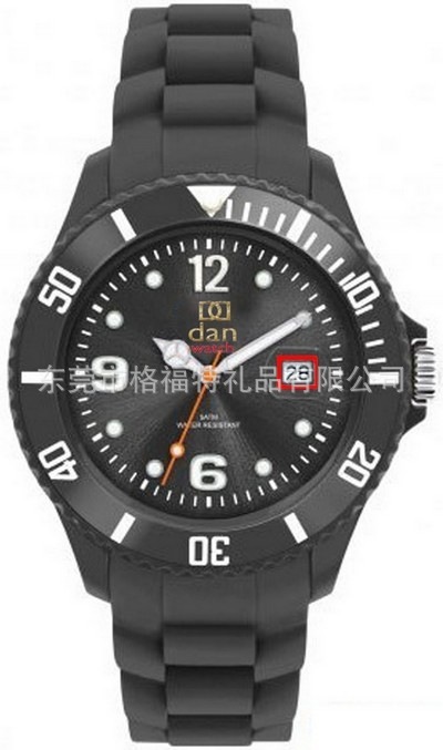 黑色单日历ICE手表