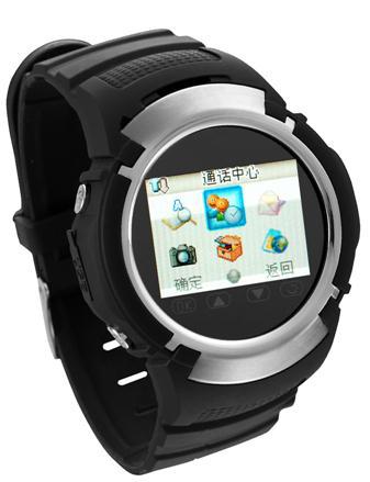 时尚达人必备--GPS定位SOS手表手机 老人儿