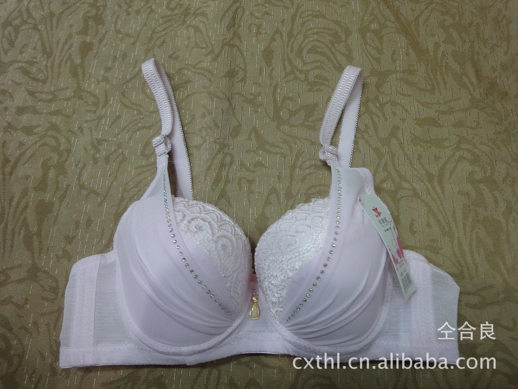 批发采购<em>文胸</em>-韩版热卖<em>卓</em>雅妮v字亮钻时尚优雅