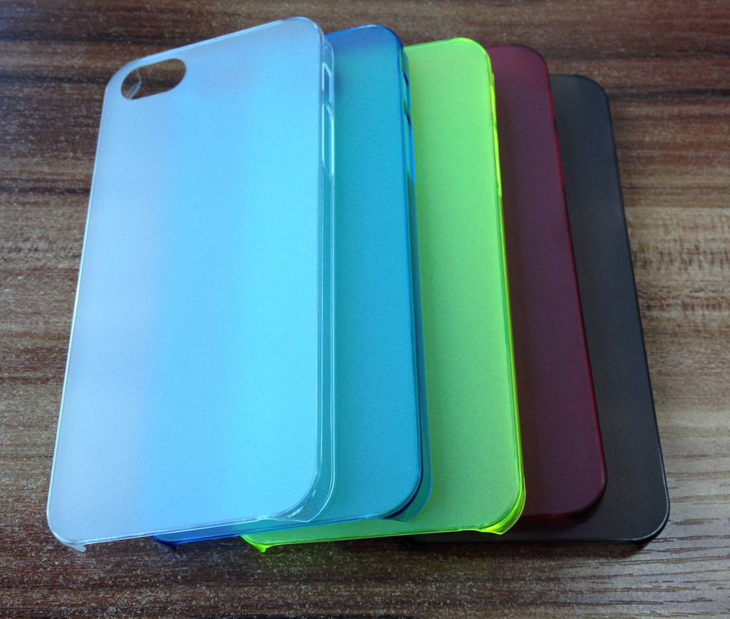 0.5mm PC Case for Iphone5-1