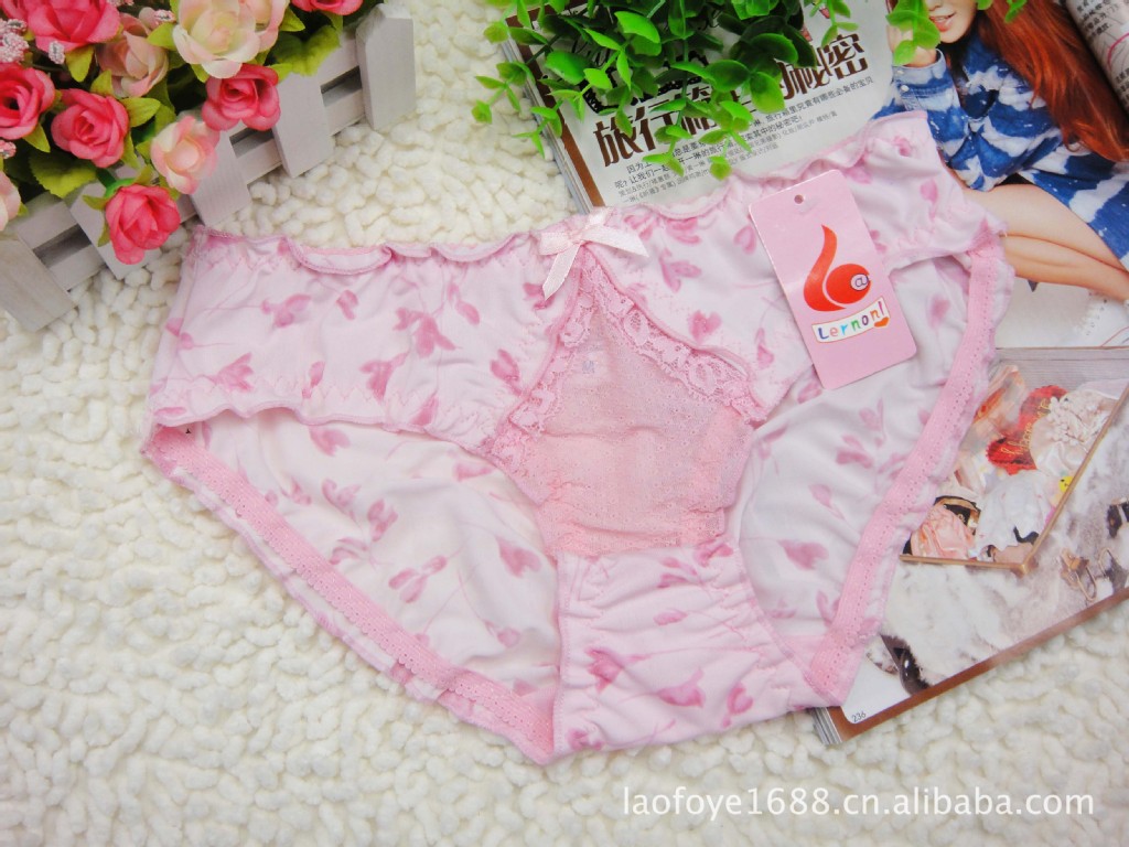 <em>内裤-批发外贸</em>日单牛奶丝<em>女式</em>内裤 俪纯(Lerno