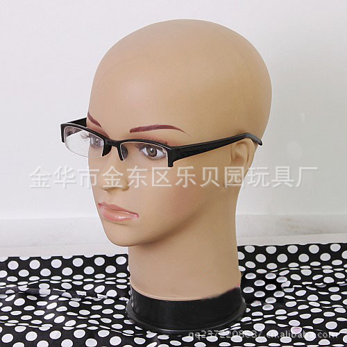 【模特头,服装模特头,搪胶模特头,人头模特头】