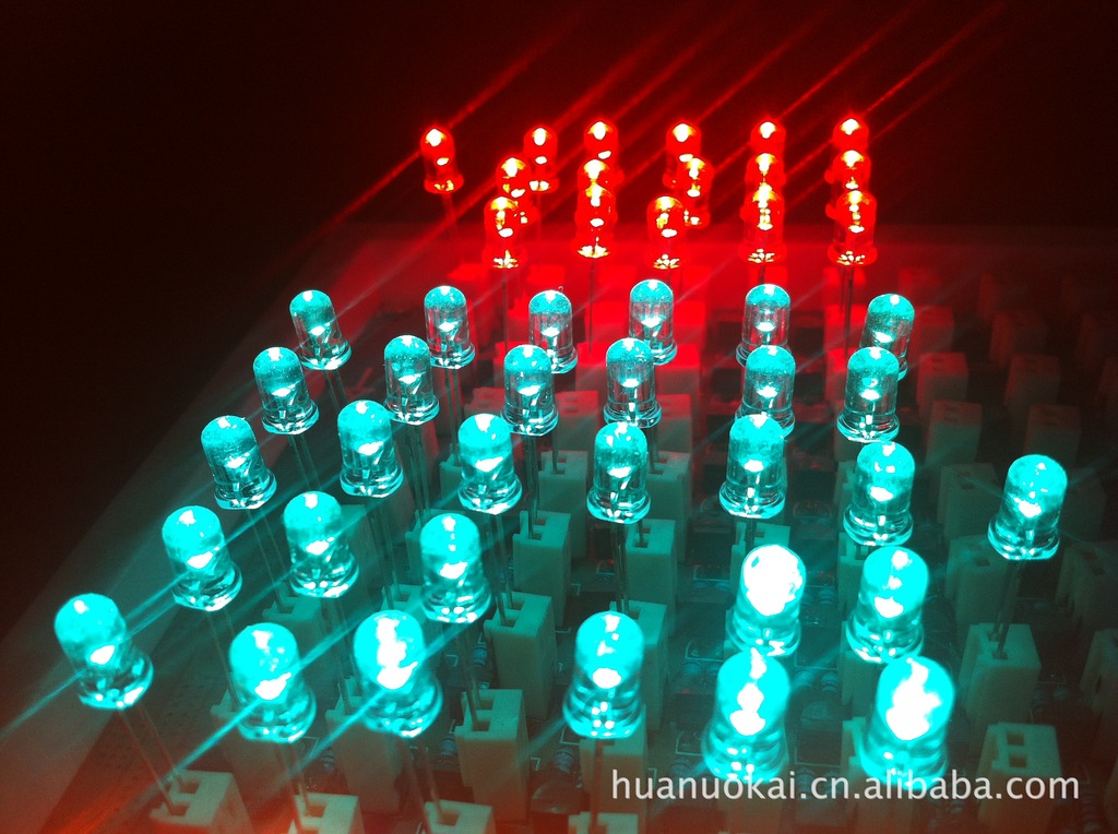 款 LED灯珠 交通信号灯灯珠 发光二极管 颜色齐