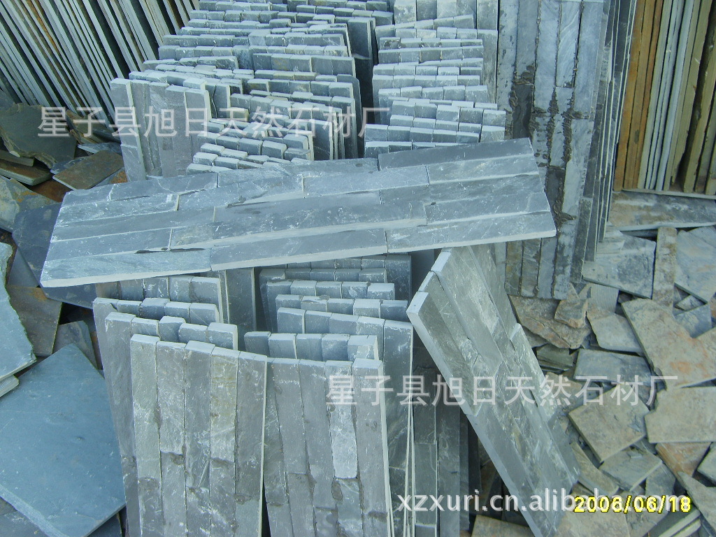       1 ,建材系列:瓦板,地板,组合板,毛边条,蘑菇石