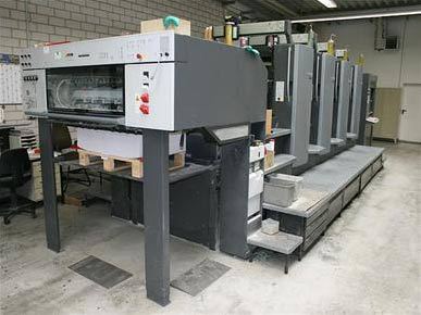 海德堡四色印刷机