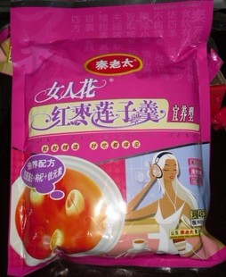 营养<em>保健食品</em>-<em>女人花</em>秦老太红枣莲子羹藕粉阿