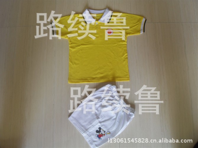 童装2012新款夏装幼儿园服 学生校服 演出服运