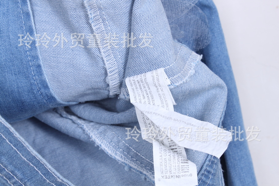 【2012款 秋款ZAR 珍珠花<em>牛仔外套</em> <em>女童牛仔</em>装