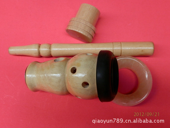 经络保健器材-木制葫芦炙 简装脐炙 肚脐炙 脐