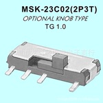 小拨动开关Msk23C02(2P3T)【图】