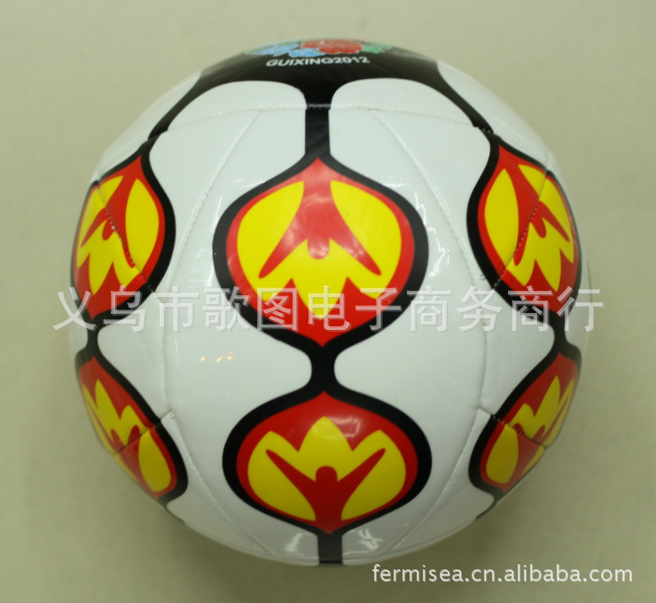 批发 5#欧冠杯 足球 标准足球 PVC 机缝足球 fo