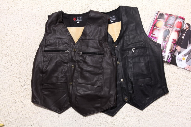 批发<em>男式</em>中老年保暖,<em>皮马甲</em>背心 45.00元/件 - 