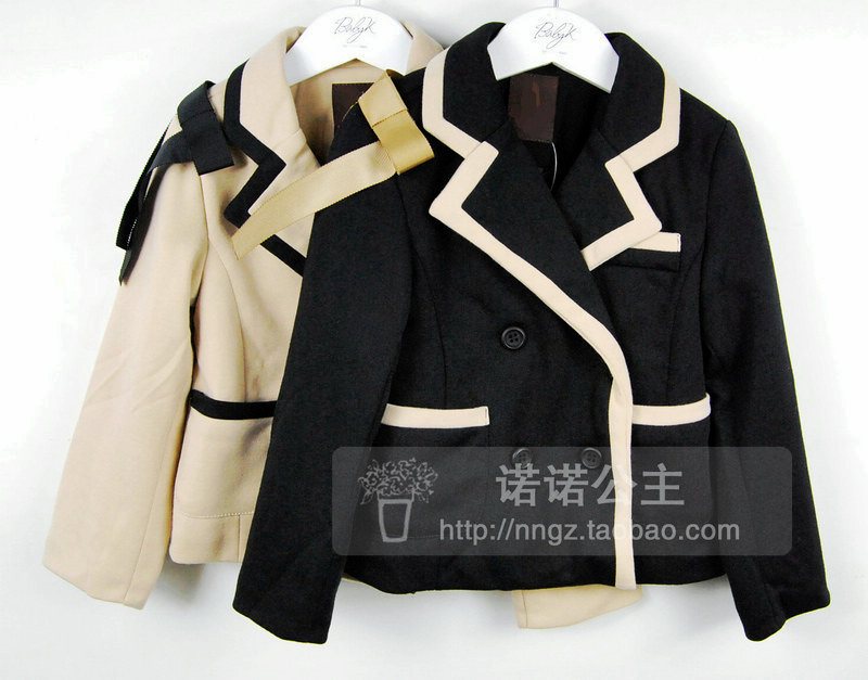 嘉嘉童装 2012韩味秋装开学校服<em>学院风双排扣</em>