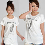 PINKO�����Ʒ��ԭ��2012�ļ��¿�ӡ����ĸ��Ůͼ������T����