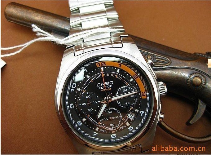 【批发卡西欧EF-513D男表石英手表casio厂家