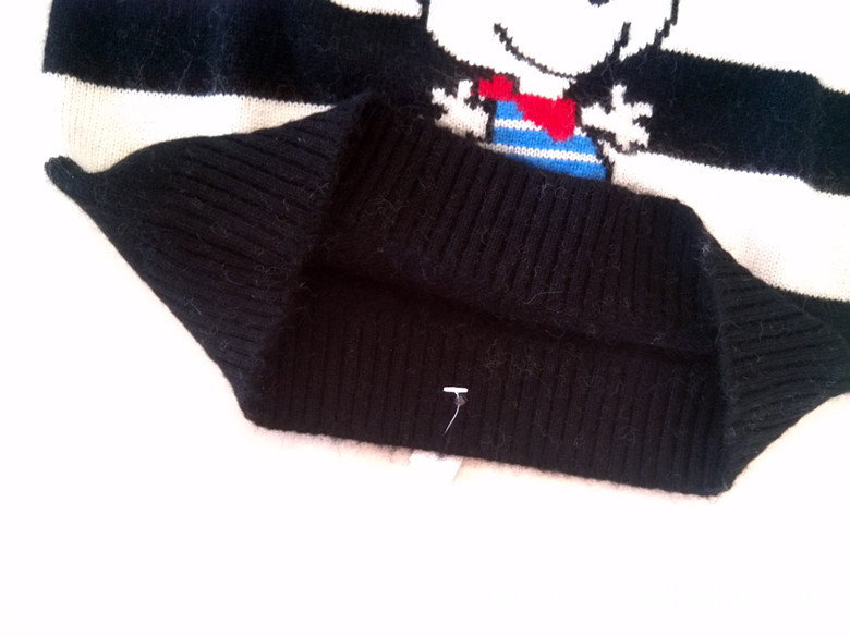 【童装批发 <em>史努比</em>横条套衫<em>加厚</em>型<em>儿童毛衣</em>羊