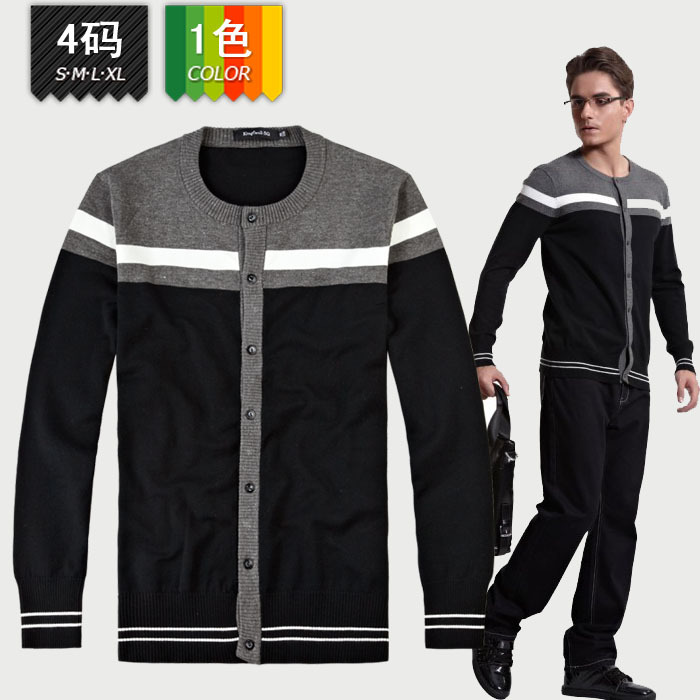 (无货)Y21555 秋装毛衣 韩版<em>毛衫 男装</em>潮牌<em>开衫</em>