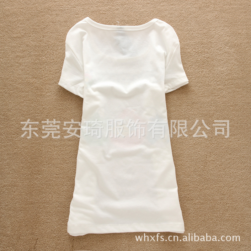自行车字母图案混搭配 低价服装批发 <em>女士上衣</em>