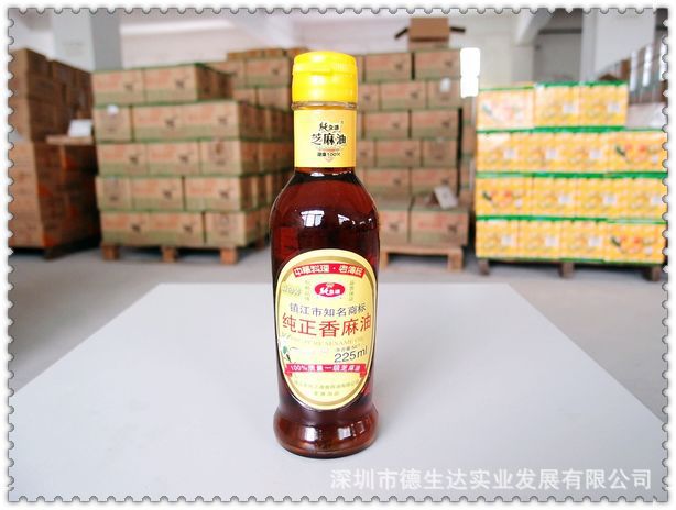 批发【纯之源】纯正香麻油(225ml)