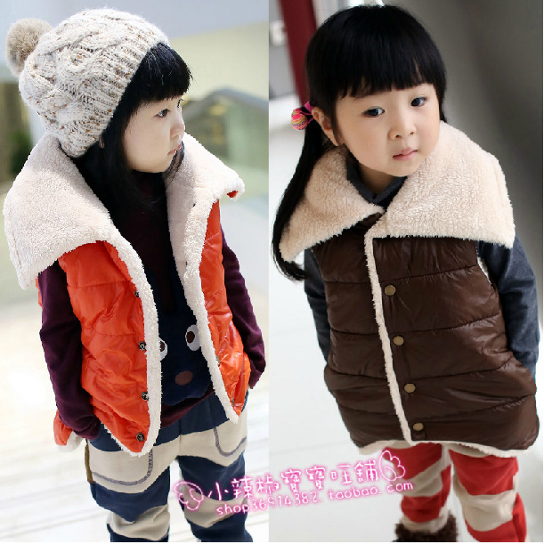 <em>批发</em>防寒保暖<em>童装</em> 毛绒棉<em>马甲</em>背心 男童<em>马甲</em>背