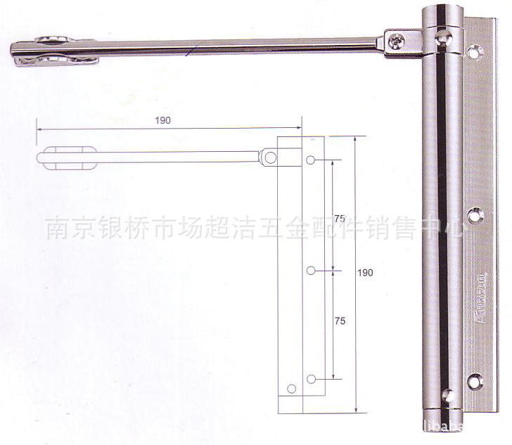 闭门器,杆式闭门器,开门器,简易闭门器