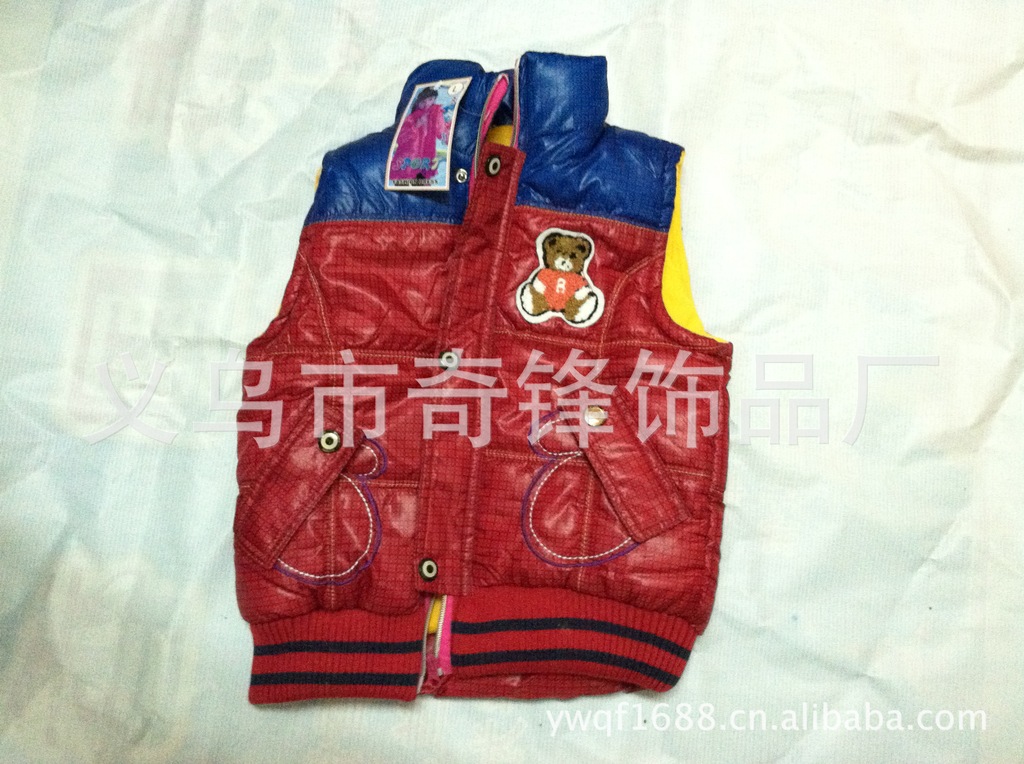 批发采购女式<em>马甲</em>背心-时尚<em>加厚</em>男童<em>马甲</em>儿童