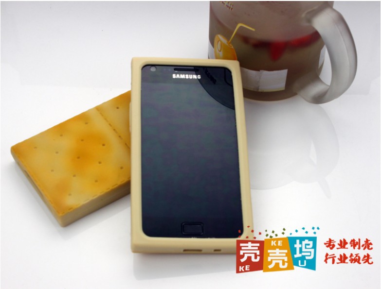 苏打饼干!带气味 i9100硅胶套 手机保护套三星
