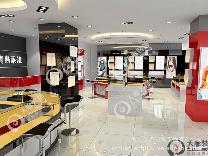 厦门天廊 专注眼镜店装饰装修