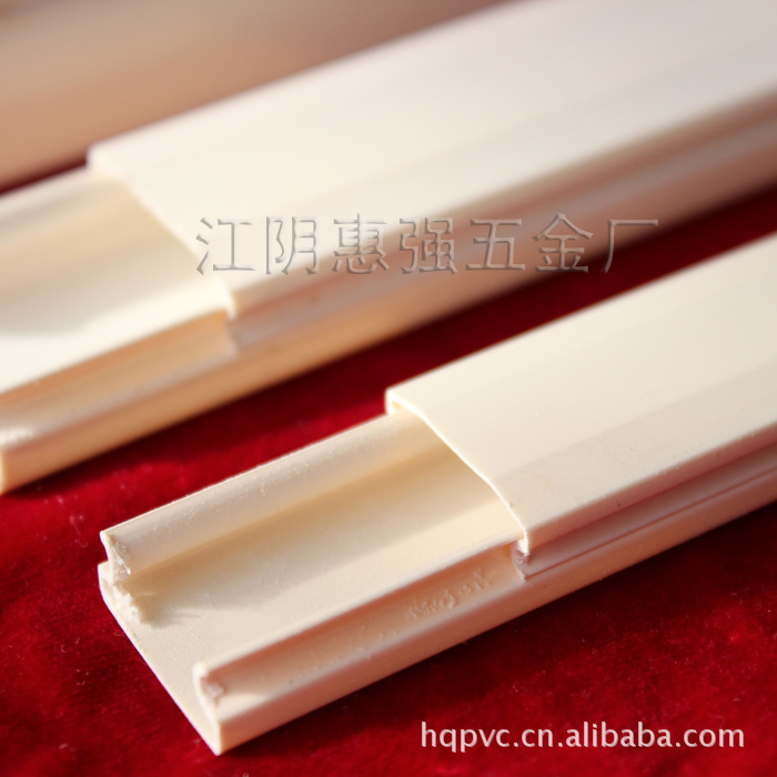 线槽-江阴线槽PVC线槽平盖型塑料线槽 阻燃绝