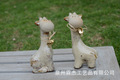 混批陶瓷工藝品*迷失的小鹿*戶外花園裝飾*陶瓷鹿鈴鐺小鹿 A-015