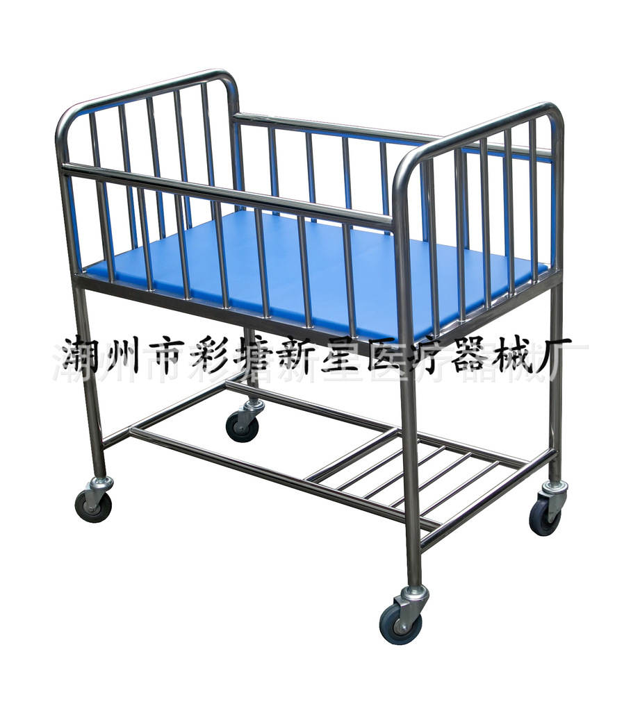 不銹鋼醫用嬰兒推車