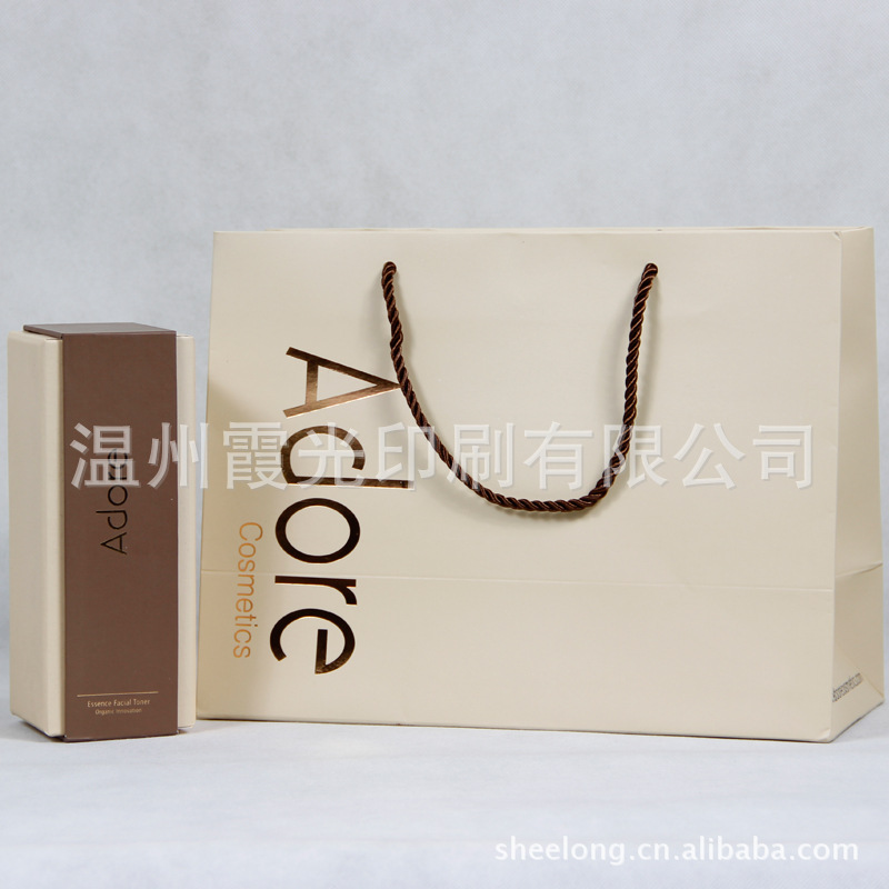 化妆品手提纸袋 