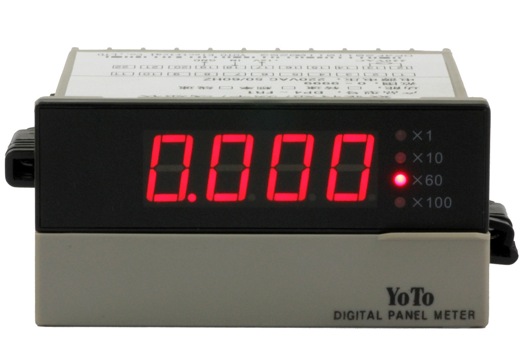 【正品YOTO LED数字显示 智能 数显频率表 可