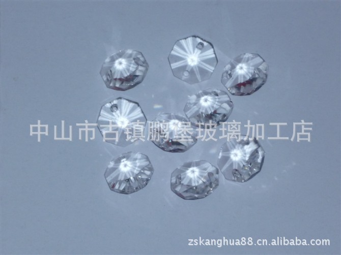 【康华】㊣厂家直销水晶八角珠 水晶珠批发 水