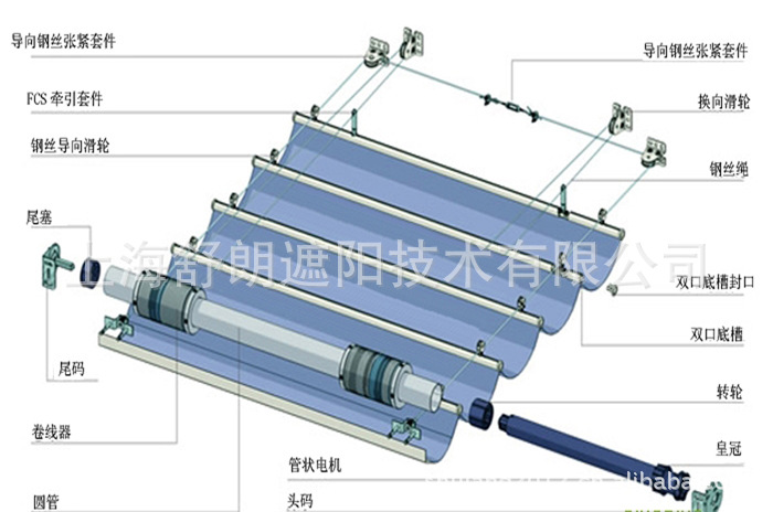 遮光窗帘,电动窗帘电机,电动窗帘轨道,fcs电动天棚帘,天棚帘