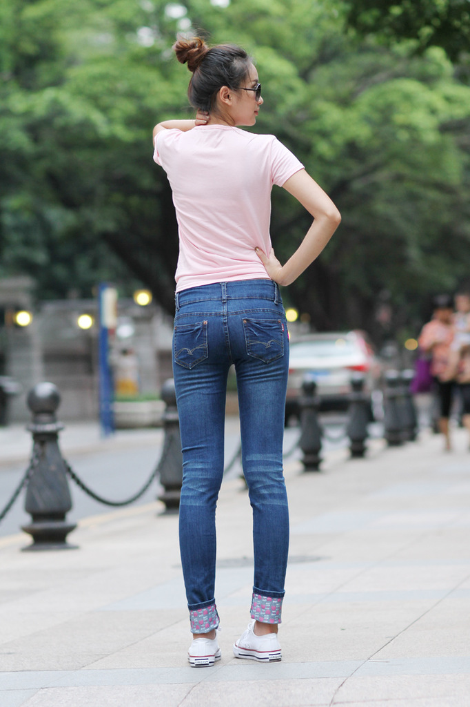 2012爆款女士牛仔裤长裤中低腰裤显瘦女式一