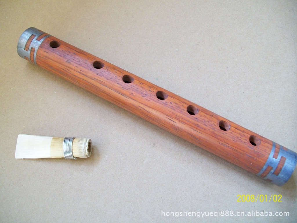 吹奏类乐器-红木管子乐器\/低音大F、大G调\/厂