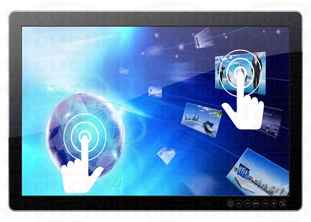 65寸触摸显示器 电阻触摸显示器 触摸显示器驱