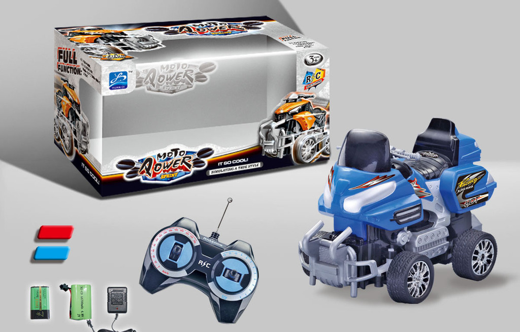 【玩具批发 遥控车模型 四轮沙滩摩托】