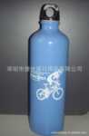 直身大口铝户外水壶 美式大口运动水壶铝 铝水壶750ML