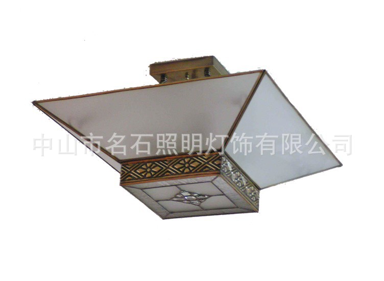 复古全铜灯-定性产品 酒店灯饰 半吸顶灯 全铜吊灯 高档优质节能全铜吸顶灯