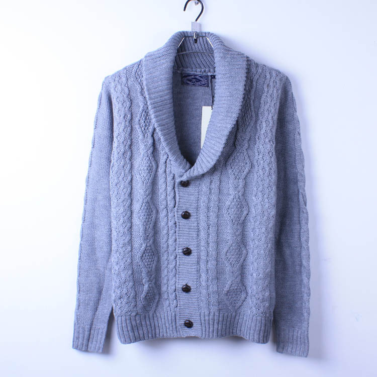 雪中豹男装<em>羊绒</em>秋冬新款<em>男士</em>羊毛杉拉链加厚毛