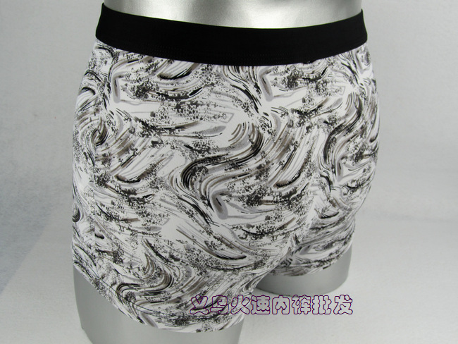 【男士<em>内裤厂</em>加直销 纳米凉爽纤维平角<em>内裤</em> 男