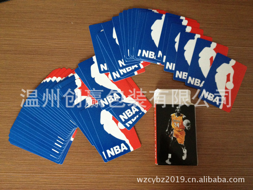 【桌游 广告扑克牌 礼品扑克 游戏卡片 NBA篮